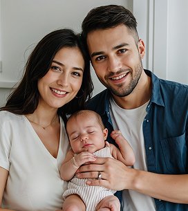 Doctor holding hands with patient
