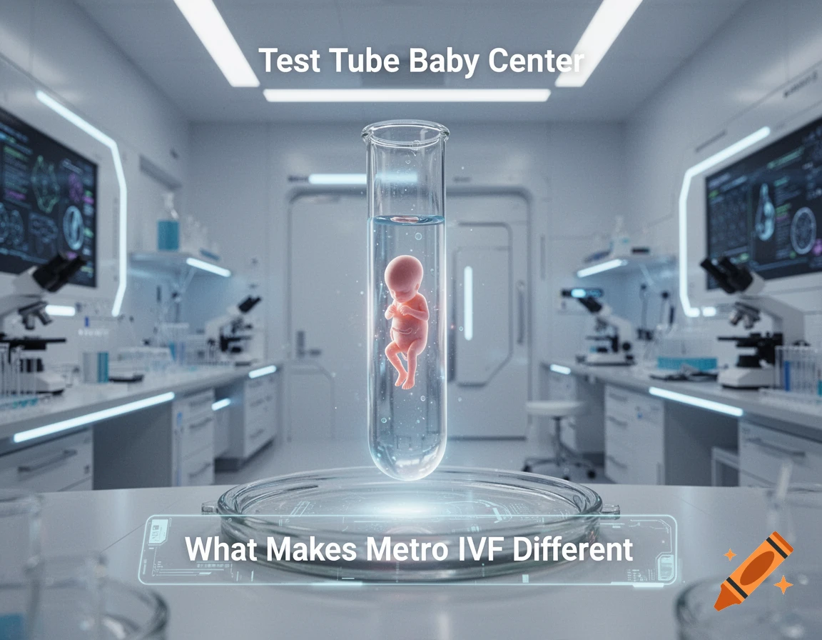Test Tube Baby Center in North India – What Makes Metro IVF Different