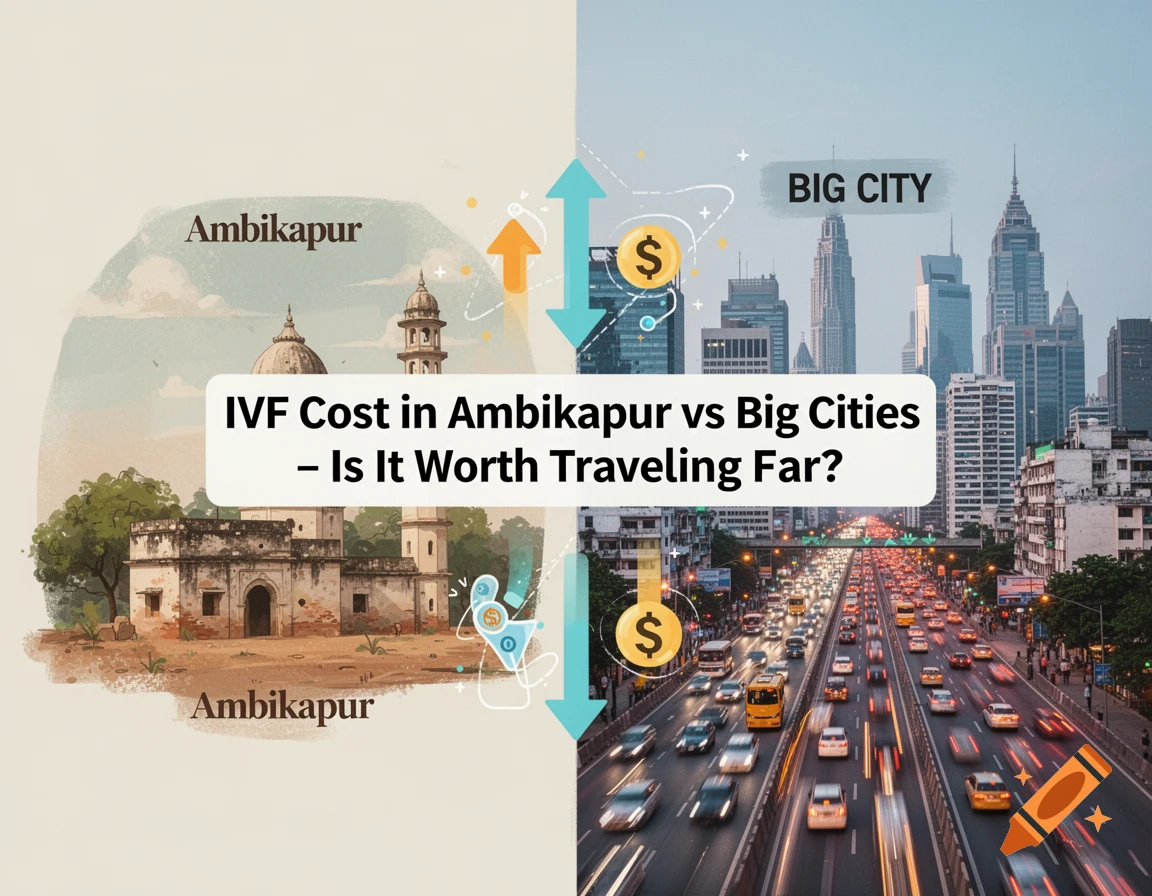 IVF Cost in Ambikapur vs Big Cities – Is It Worth Traveling Far?